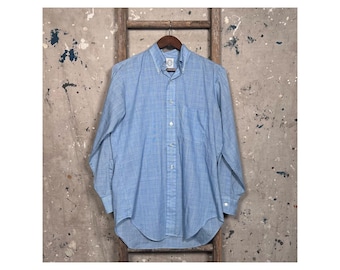 1960s Plaid Oxford Shirt by Arrow