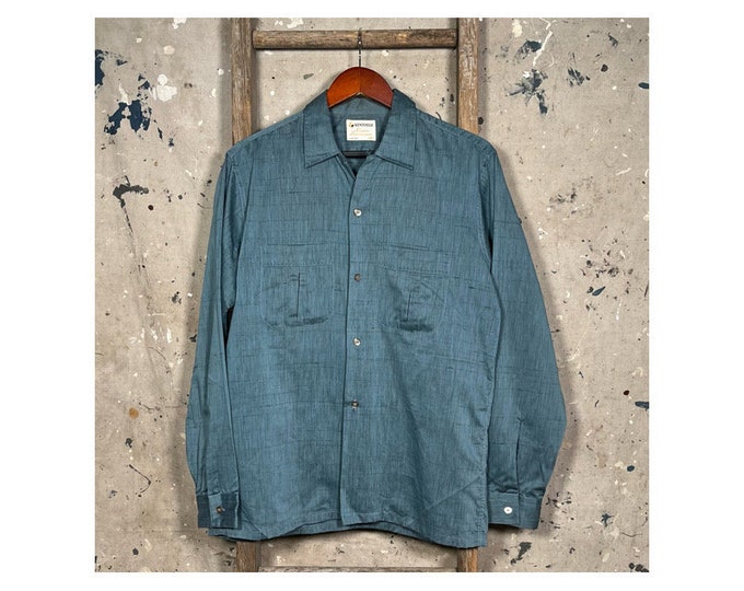 Kentfield 1950s Loop Collar Shirt
