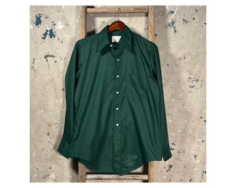1960s Green Button Down by Arrow