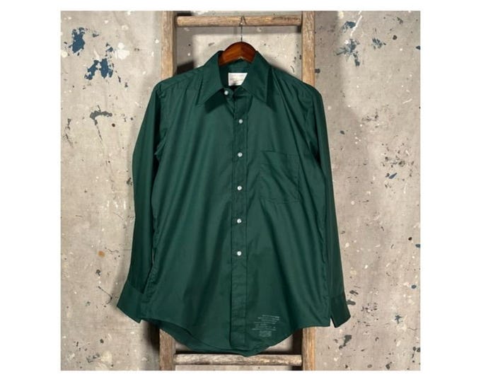 1960s Green Button Down by Arrow