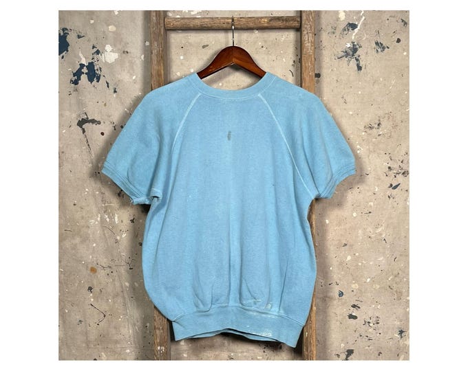 Distressed '60s Sweatshirt Short Sleeve