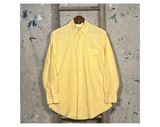 Big Pocket 1960s LL Bean Button Down Oxford