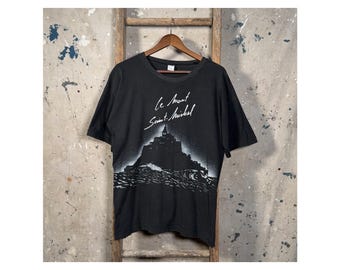 1980s Le Mont Saint-Michel T-Shirt
