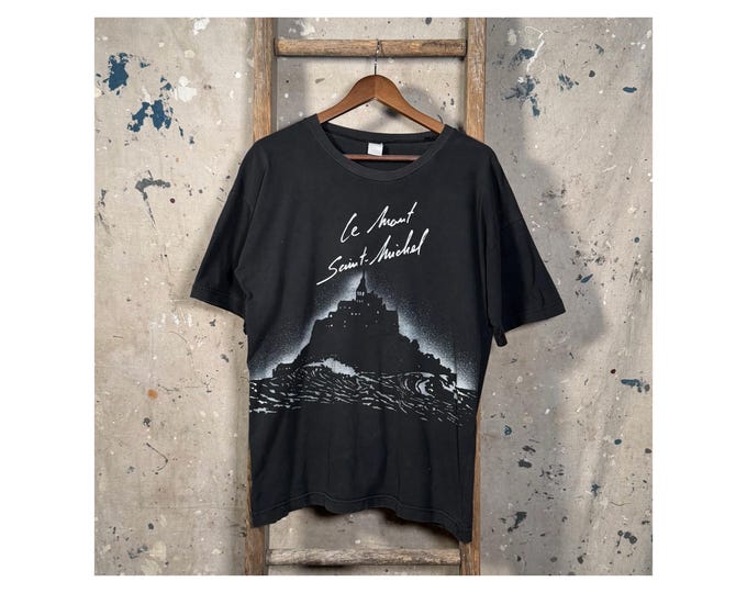 1980s Le Mont Saint-Michel T-Shirt