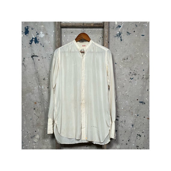 Antique 1910s / 20s Silk Shirt - image 1