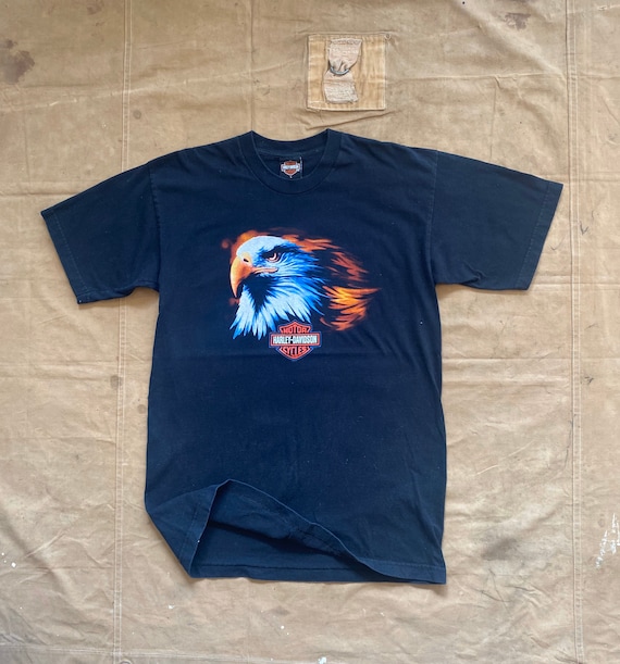 Harley Davidson T-shirt double sided - image 9