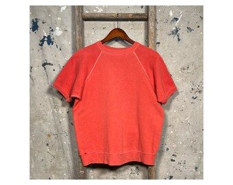 Faded Red 1960s Sweatshirt