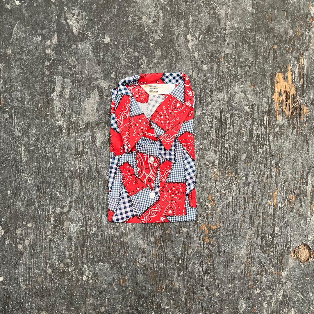 Bandana Patchwork Shirt