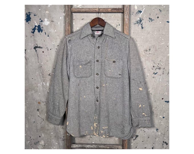 Paint Splatter '50s Work Shirt