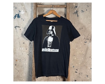 Star Wars 1980s Where Is Darth T-Shirt