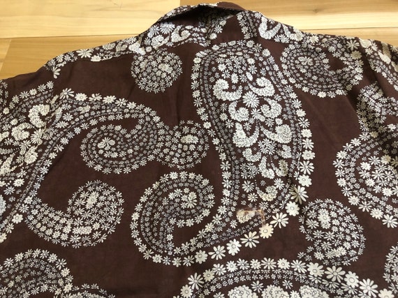 All over print 60s / 70s Paisley shirt - image 4