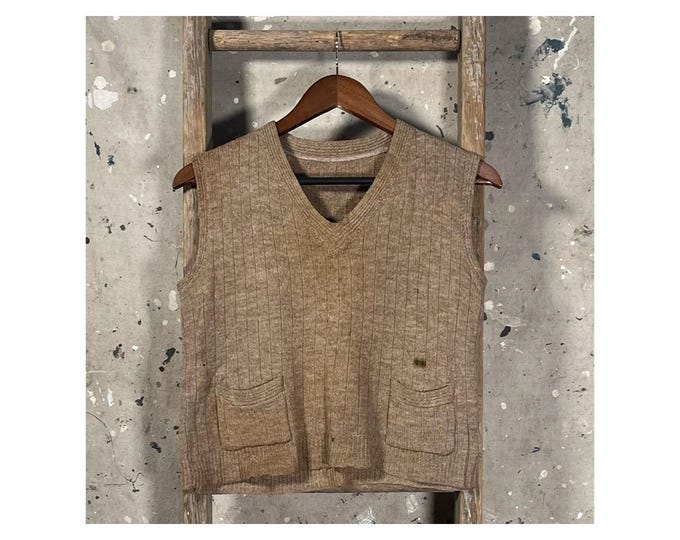 1920s Wool Sweater Vest