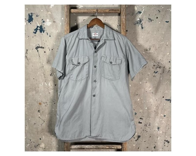 1950s Summer Shirt Button Down