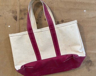 LL Bean ‘90s Boat and Tote Made in USA