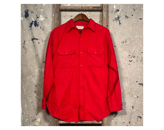 1960s Duxbak Sportswear Chamois Shirt