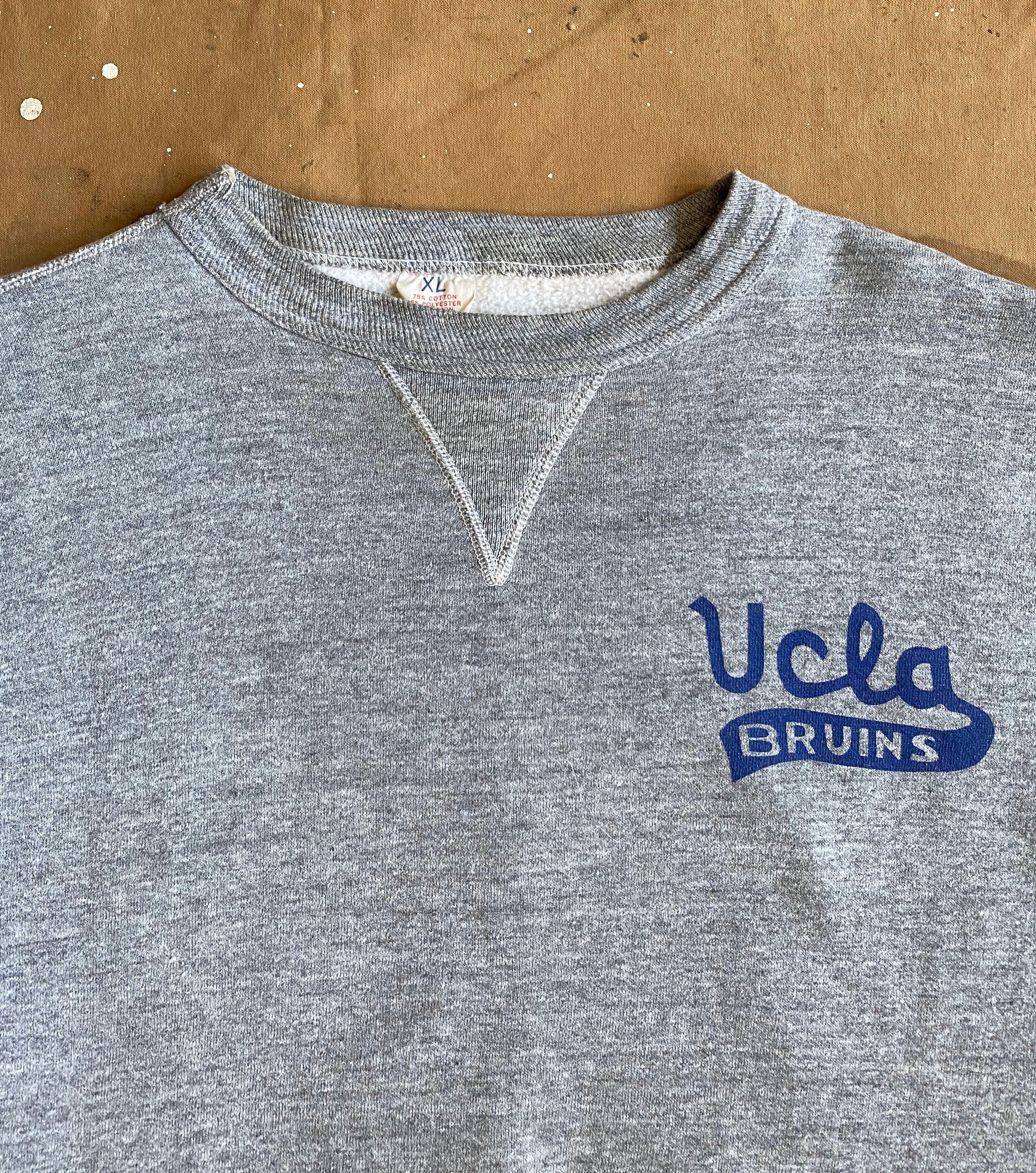 UCLA Bruins Champion Embroidered Crew Neck Sweatshirt