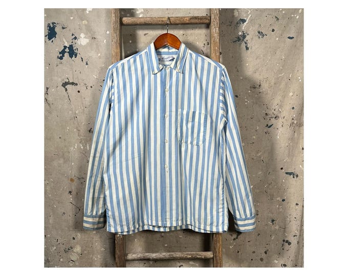 Striped 1960s Oxford Shirt by Manhattan