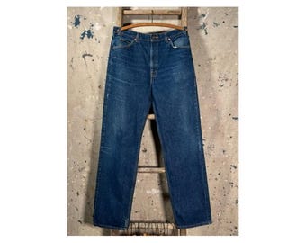 1980s Levi's 505 Jeans Orange Tab