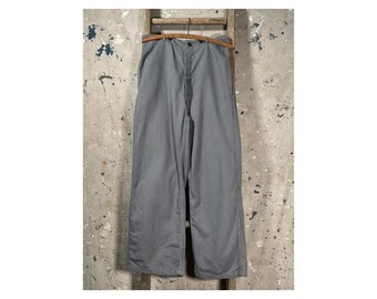 1970s Gray Twill Trousers