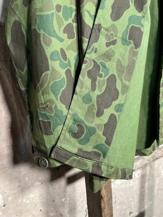 1970s HBT Duck Camo Utility Shirt - image 6