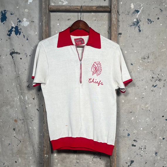 Chainstitched '60s Rayon Jersey Rawling - image 3