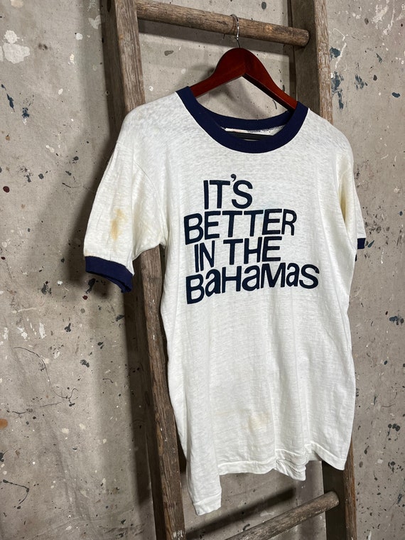 Its Better in the Bahamas '80s T-shirt - image 3