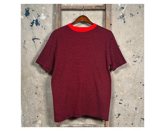 【SATIIIZ】Pierre Stripe Collar Tee SPCS723S13B_Serape_ShortSleeve