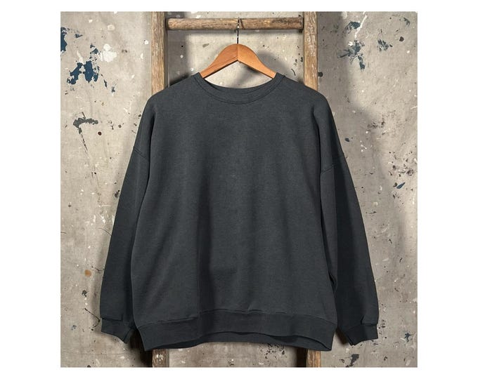 Faded Black '80s Sweatshirt Crewneck