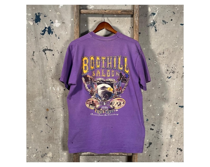 Purple '90s Boothill Saloon T-Shirt