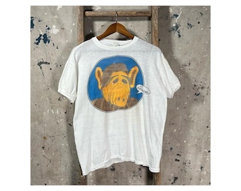 Alf Cartoon 1980s 'No Problem' T-shirt