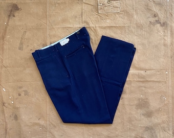 70s Woolrich Wool Pants Button Fly 34x34  NOS *