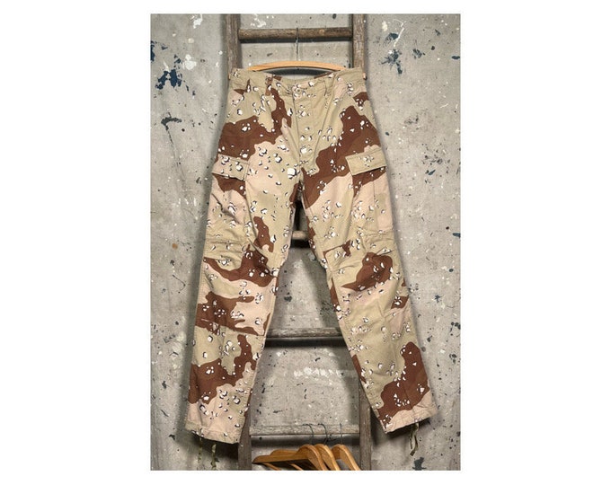1980s Cookie Camo Trousers