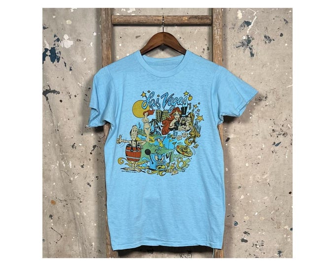 Souvenir 1980s Las Vegas Graphic T-Shirt