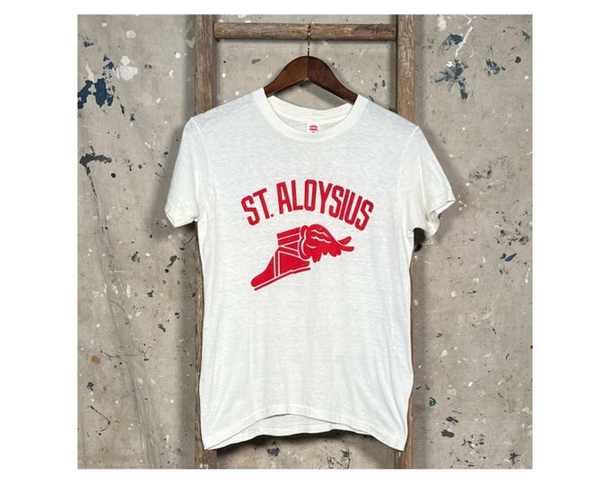 Winged Foot 1960s Track T-shirt St. Aloysius
