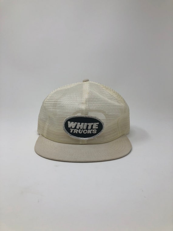 70s White Trucks K Brand Trucker Hat Gem