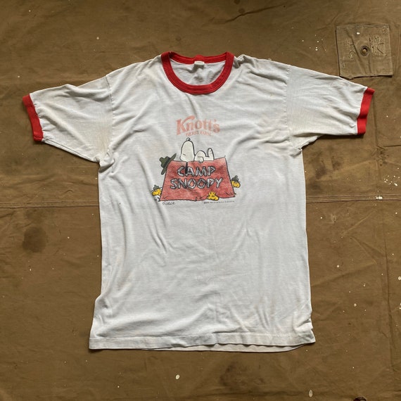 70s Camp Snoopy T shirt knott's