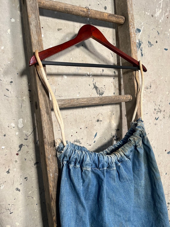 WWII Denim Bag Laundry Selvedge - image 3