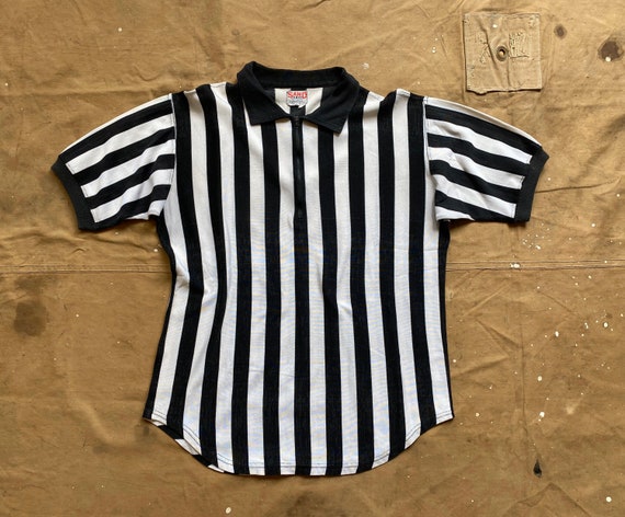 Rayon 50s Stripe Shirt Referee Sand Knit - Gem