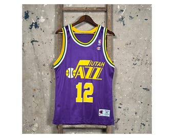 Stockton '90s Utah Jazz Champion Jersey Size 40