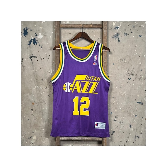 Stockton '90s Utah Jazz Champion Jersey Size 40