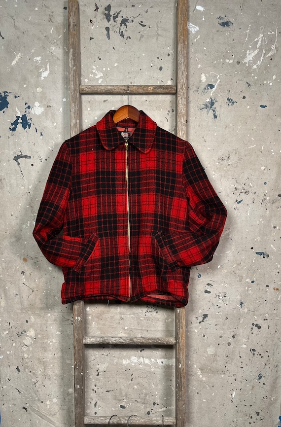 Youth 1950s Woolrich Mackinaw Jacket