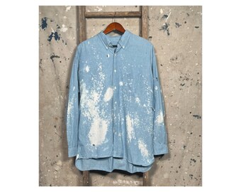 Thrashed 1950s Chambray Shirt