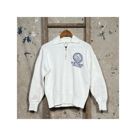 1950s Champion Sweatshirt Running man Winthrop Co… - image 1