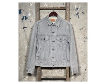 1980s Levi's Trucker Jacket Gray