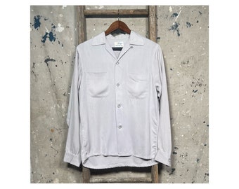 Town Topic '40s Loop Collar Shirt Gabardine