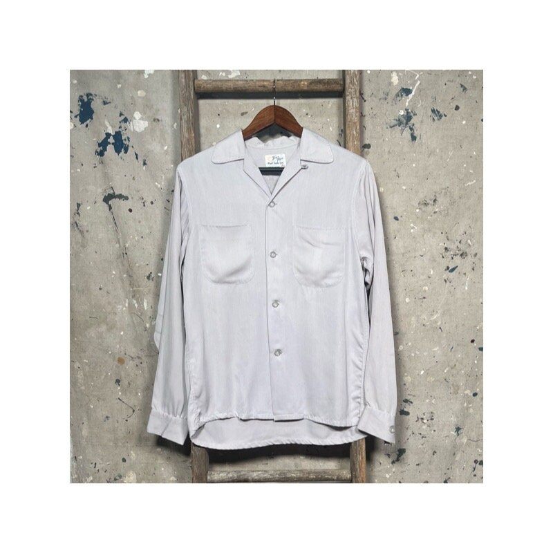 Town Topic '40s Loop Collar Shirt Gabardine Town Topic '40s Loop Collar Shirt Gabardine
