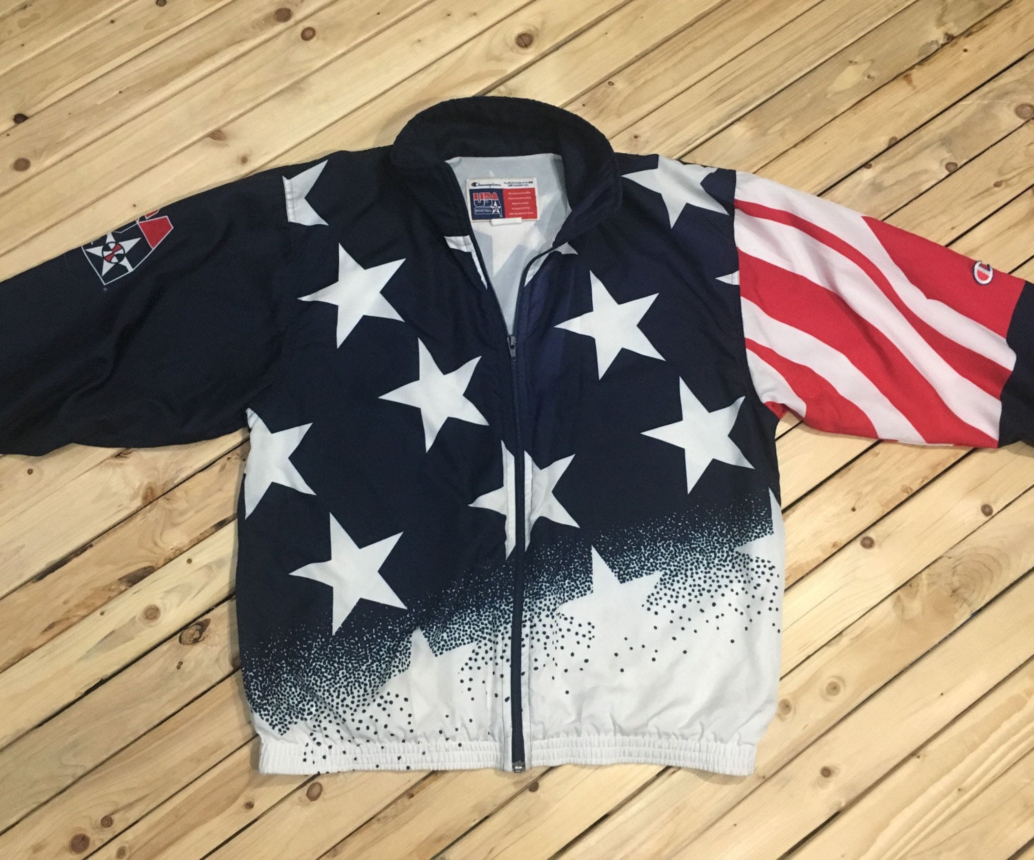 Champion USA basketball windbreaker jacket 1996 Dream