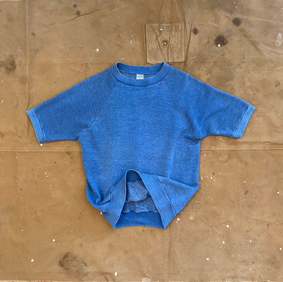1970s Healthknit Sweatshirt faded Blue