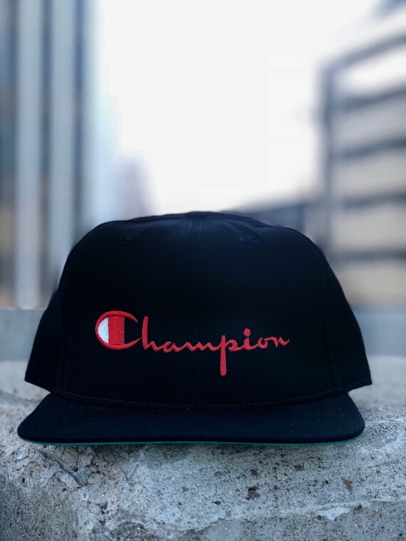 champion script cap