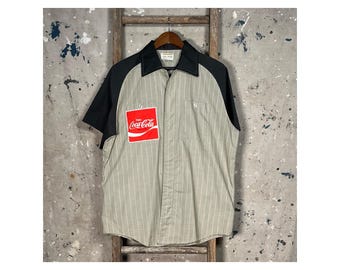 Coca Cola '70s Delivery Button Down Shirt